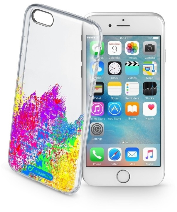 cellularline Art, TPU shell iPhone 6/6S in the group SMARTPHONE & TABLETS / Phone cases / Apple / iPhone 6/6S / Cases at TP E-commerce Nordic AB (38-94002)