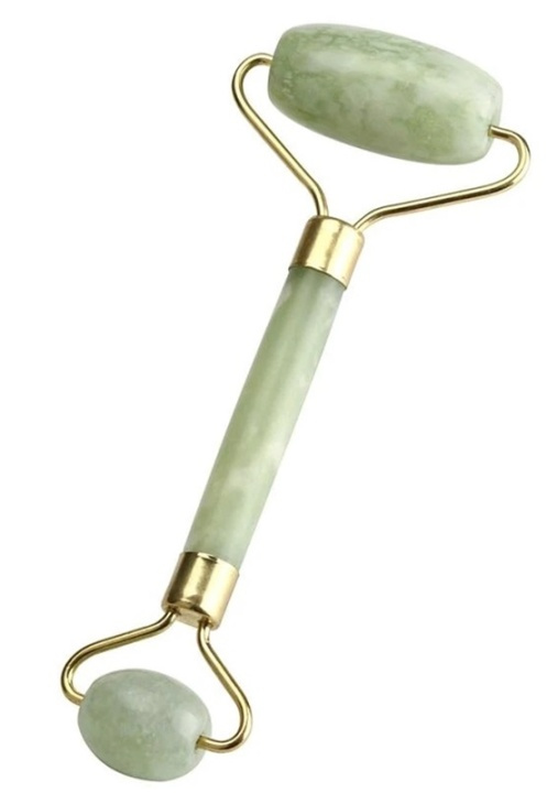 Face Roller, Jade Roller, Green, Gift Box in the group BEAUTY & HEALTH / Skin care / Face / Skin care tools at TP E-commerce Nordic AB (38-94006)