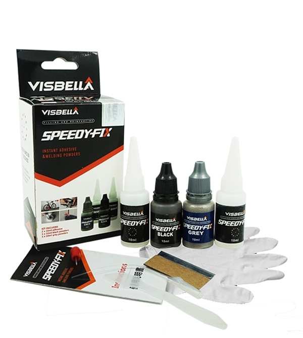 Visbella Speedy Fix - Quick fixing of most materials - Black, Grey in the group CAR / Car cleaning at TP E-commerce Nordic AB (38-94067)