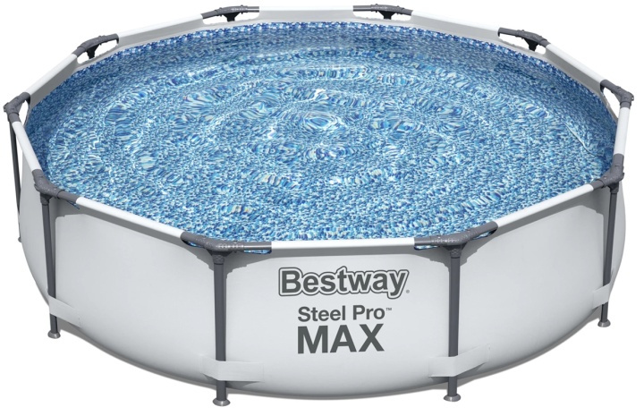 Bestway Steel Pro MAX, 3,05 m diameter, 4678 Liter in the group HOME, HOUSEHOLD & GARDEN / Garden products / Pool & Accessories / Pools at TP E-commerce Nordic AB (38-94078)