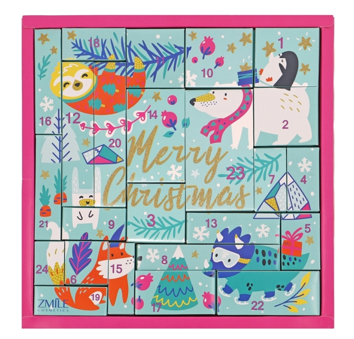 Zmile Cosmetics Advent Calendar Puzzle, Animal Motif in the group BEAUTY & HEALTH / Makeup / Tools & Make up set / Makeup set at TP E-commerce Nordic AB (38-94143)