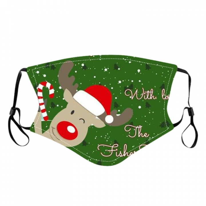Mouth guard with Christmas motif (Julren) in the group BEAUTY & HEALTH / Health care / Face masks at TP E-commerce Nordic AB (38-94217)