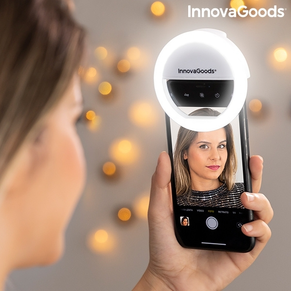 Selfie lamp LED ring with different light modes in the group SMARTPHONE & TABLETS / Other accessories / Other at TP E-commerce Nordic AB (38-94243)