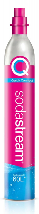 Sodastream Carbon dioxide cylinder with Quick Connect technology in the group HOME, HOUSEHOLD & GARDEN / Household appliances / Water & Juice / Carbonation machines / Accessories at TP E-commerce Nordic AB (38-94347)