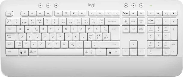 Logitech SIGNATURE K650 trådlöst tangentbord, Vit in the group COMPUTERS & PERIPHERALS / Mice & Keyboards / Keyboards / Wireless at TP E-commerce Nordic AB (38-94351)