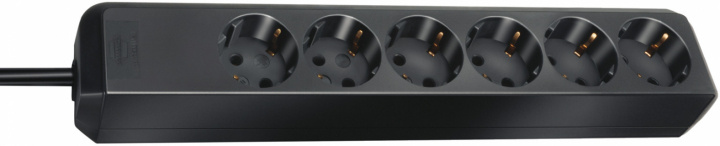 Brennenstuhl Eco-Line Branch outlet 6-way black 1,5m in the group HOME, HOUSEHOLD & GARDEN / Electricity & Lighting / Power strips at TP E-commerce Nordic AB (38-94367)