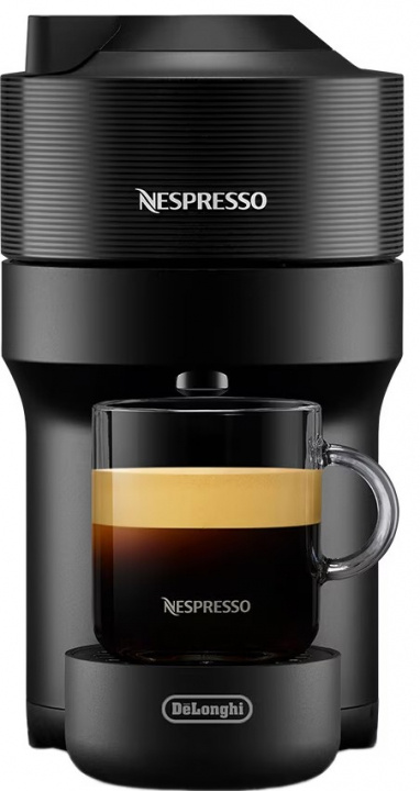 Nespresso Vertuo Pop Kaffemaskin av DeLonghi, Svart in the group HOME, HOUSEHOLD & GARDEN / Household appliances / Coffee makers and accessories / Espresso Machines at TP E-commerce Nordic AB (38-94477)