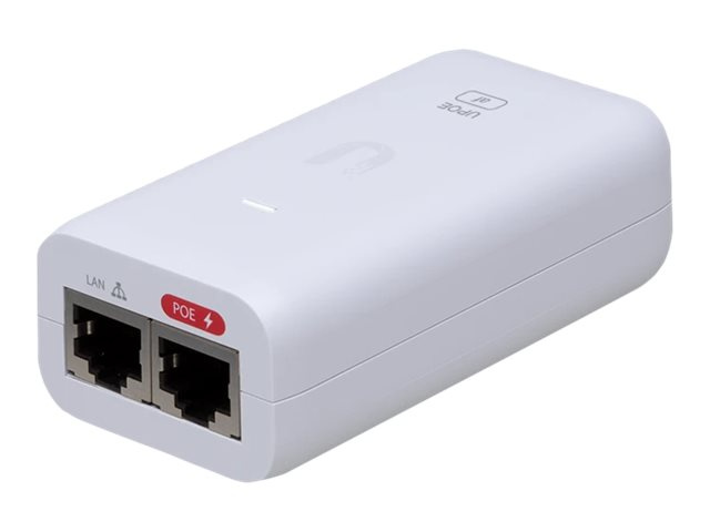 Ubiquiti Networks U-POE-AF Injector 48 V, White in the group COMPUTERS & PERIPHERALS / Network / PoE at TP E-commerce Nordic AB (38-94489)