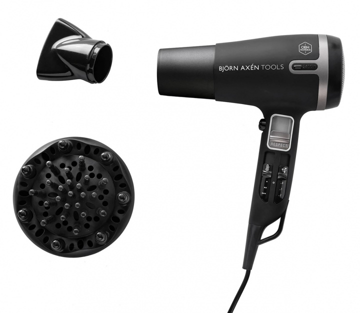OBH Nordica Björn Axén Tools Premium Care Hairdryer in the group BEAUTY & HEALTH / Hair & Styling / Styling Tools / Hair dryer at TP E-commerce Nordic AB (38-94538)