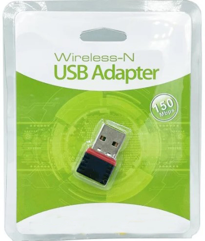 Wireless-N USB Adapter - WiFi 4, 150 Mbps in the group COMPUTERS & PERIPHERALS / Network / Network cards / USB wireless at TP E-commerce Nordic AB (38-94624)