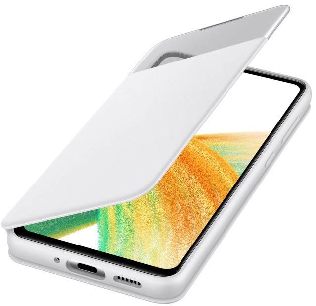 Samsung S View Cover Samsung A33 White in the group SMARTPHONE & TABLETS / Phone cases / Samsung at TP E-commerce Nordic AB (38-94664)