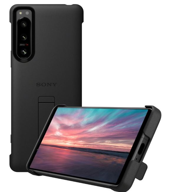 Sony Xperia 5 IV Backcover Black in the group SMARTPHONE & TABLETS / Phone cases / Sony at TP E-commerce Nordic AB (38-94686)