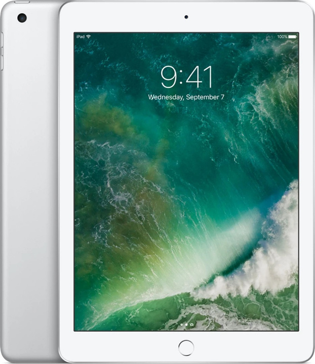 BEGAGNAD iPad 5th gen 128GB Silver - Good condition in the group SMARTPHONE & TABLETS / Tablets at TP E-commerce Nordic AB (38-94711)