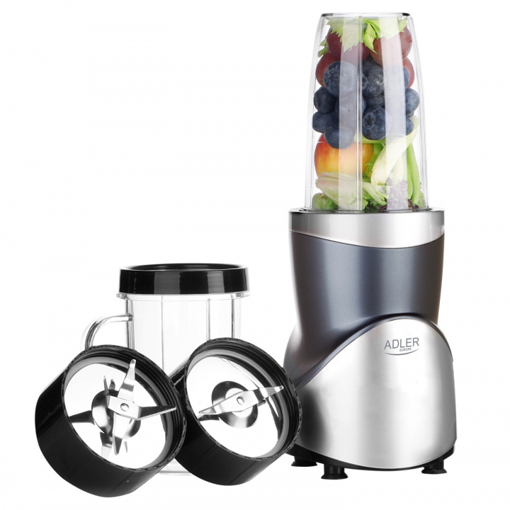 Adler AD 4084 Blender - Smoothieset in the group HOME, HOUSEHOLD & GARDEN / Household appliances / Food processor & Kitchen appliances / Mixer & Blenders at TP E-commerce Nordic AB (38-94914)