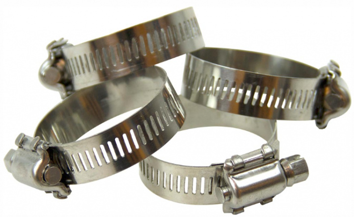 Swim & Fun Hose Clamps Stainless Steel, 4 pcs in the group HOME, HOUSEHOLD & GARDEN / Garden products / Pool & Accessories / Pool hoses & Accessories at TP E-commerce Nordic AB (38-94959)