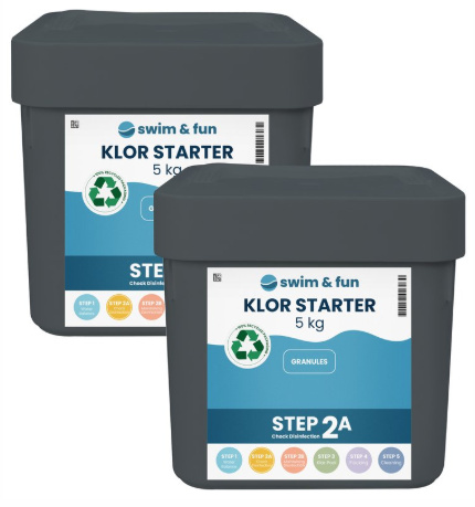 Swim & Fun Klor Starter Fast Dissolving Granules, 10 kg in the group HOME, HOUSEHOLD & GARDEN / Garden products / Pool & Accessories / Poolchem at TP E-commerce Nordic AB (38-94962)