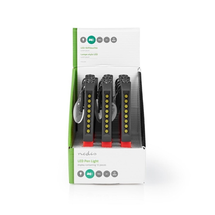 LED-pennficklampa LED-display in the group Sport, leisure & Hobby / Flashlights & Head lamps / Flashlights at TP E-commerce Nordic AB (38-95127)