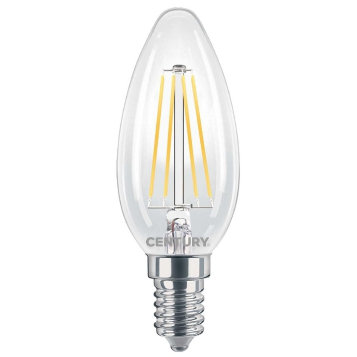 Century LED Vintage Filament Lamp Candle E14 6 W 806 lm 2700 K in the group HOME ELECTRONICS / Lighting / LED lamps at TP E-commerce Nordic AB (38-95177)