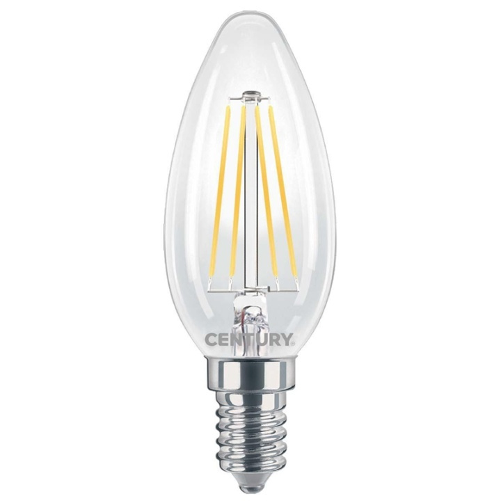 Century LED Vintage Filament Lamp Candle E14 6 W 806 lm 2700 K in the group HOME ELECTRONICS / Lighting / LED lamps at TP E-commerce Nordic AB (38-95177)