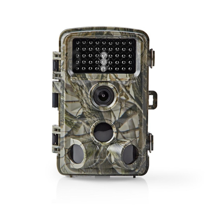 Nedis Wildlife Camera | 1080p@30fps | 16.0 MPixel | 5 MPixel CMOS | IP56 | Black No-Glow IR | Night vision | Viewing angle: 90 ° | Motion sensor | Detection angle: 120 ° | Detection range: 20.0 m | Screen size: 2.4 