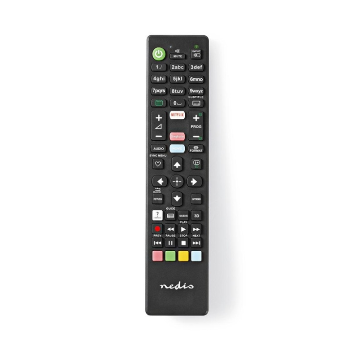 Nedis Replacement Remote Control | Suitable for: Sony | Fixed | 1 Device | Amazon Prime / Netflix Button / Youtube Button | Infrared | Black in the group HOME ELECTRONICS / Audio & Picture / TV & Accessories / Remote controls at TP E-commerce Nordic AB (38-95261)