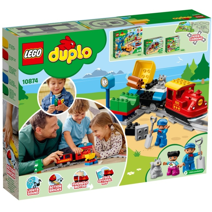 LEGO DUPLO Town - Ångtåg in the group TOYS, KIDS & BABY PRODUCTS / Toys / Building toys / Lego at TP E-commerce Nordic AB (38-95422)