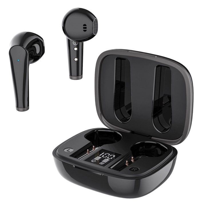 Celly Fuz1 True Wireless Headset Drop, Svart in the group HOME ELECTRONICS / Audio & Picture / Headphones & Accessories / Headphones at TP E-commerce Nordic AB (38-95483)
