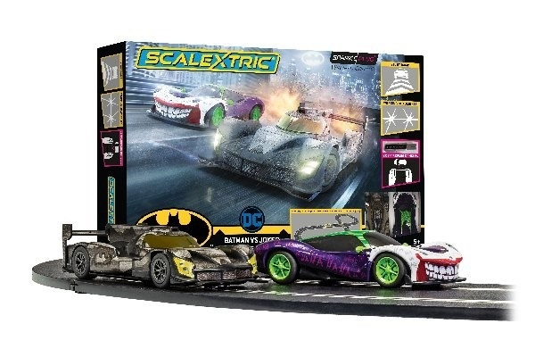 Bilbana Scalextric Spark Plug - Batman mot Jokern Race Set in the group TOYS, KIDS & BABY PRODUCTS / Radio controlled / Racing tracks / Tracks at TP E-commerce Nordic AB (38-95513)
