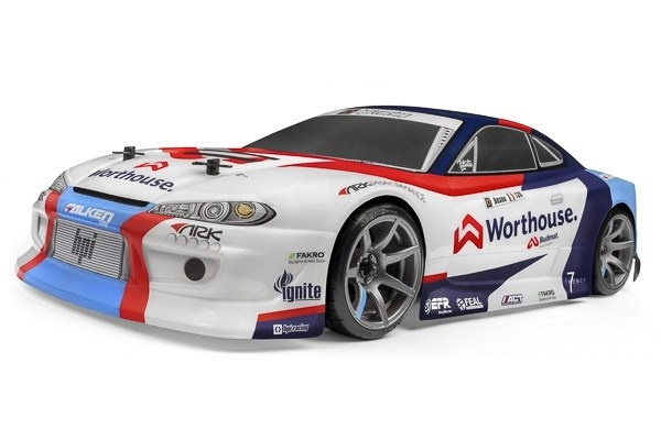 HPI RS4 Sport 3 Drift Worthouse James Dean Nissan S15 1:10 Electric Onroad in the group TOYS, KIDS & BABY PRODUCTS / Radio controlled / RC cars at TP E-commerce Nordic AB (38-95542)