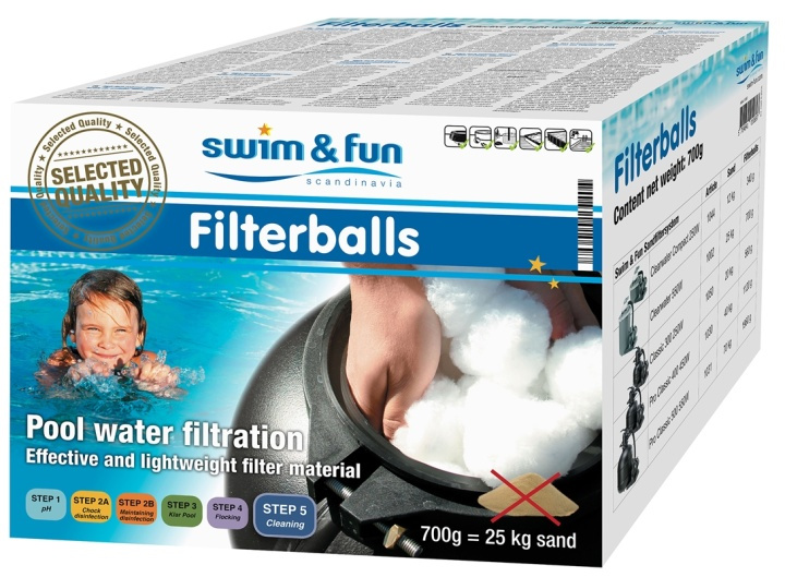 Filterballs 700 gr. in the group HOME, HOUSEHOLD & GARDEN / Garden products / Pool & Accessories / Filter and accessories at TP E-commerce Nordic AB (38-95627)