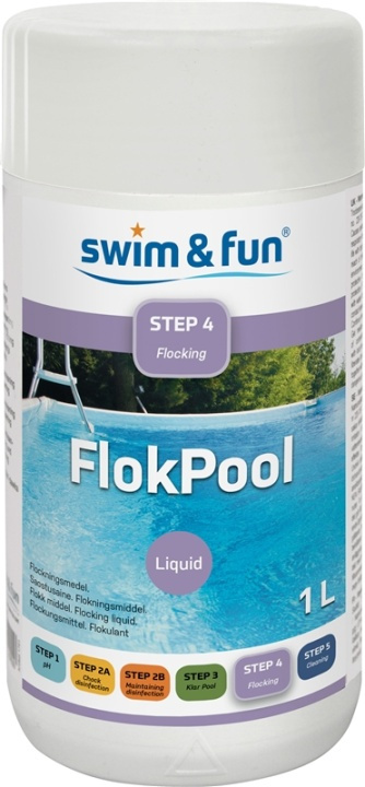 FlokPool 1 liter in the group HOME, HOUSEHOLD & GARDEN / Garden products / Pool & Accessories / Poolchem at TP E-commerce Nordic AB (38-95635)