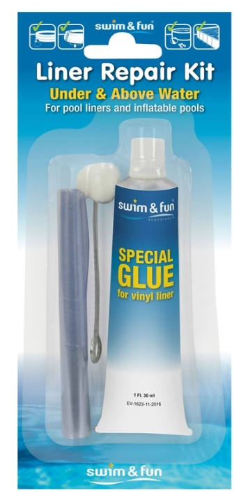Liner repair kit, repair pool liner, under & above ground in the group HOME, HOUSEHOLD & GARDEN / Garden products / Pool & Accessories / Pool accessories at TP E-commerce Nordic AB (38-95667)