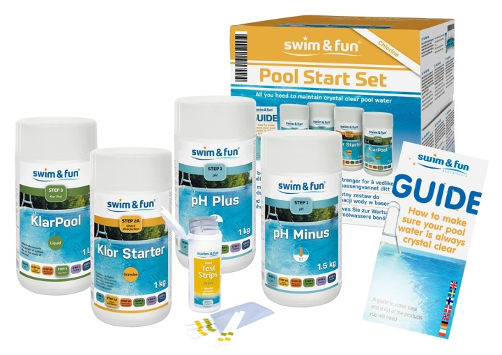 Startpaket poolkemikalier in the group HOME, HOUSEHOLD & GARDEN / Garden products / Pool & Accessories / Poolchem at TP E-commerce Nordic AB (38-95689)