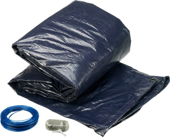 Poolcover Vinter med wirelås 5 x 3 m in the group HOME, HOUSEHOLD & GARDEN / Garden products / Pool & Accessories / Pool covers at TP E-commerce Nordic AB (38-95701)
