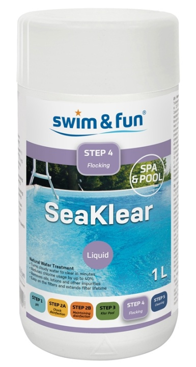 SeaKlear Flocking Liquid 1 L in the group HOME, HOUSEHOLD & GARDEN / Garden products / Pool & Accessories / Poolchem at TP E-commerce Nordic AB (38-95734)