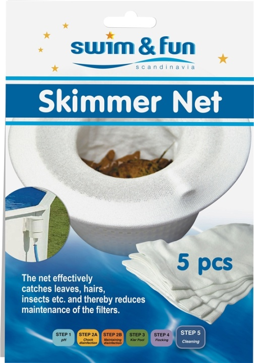 Skimmer Net 5 pcs in the group HOME, HOUSEHOLD & GARDEN / Garden products / Pool & Accessories / Pool Skimmer & Accessories at TP E-commerce Nordic AB (38-95735)