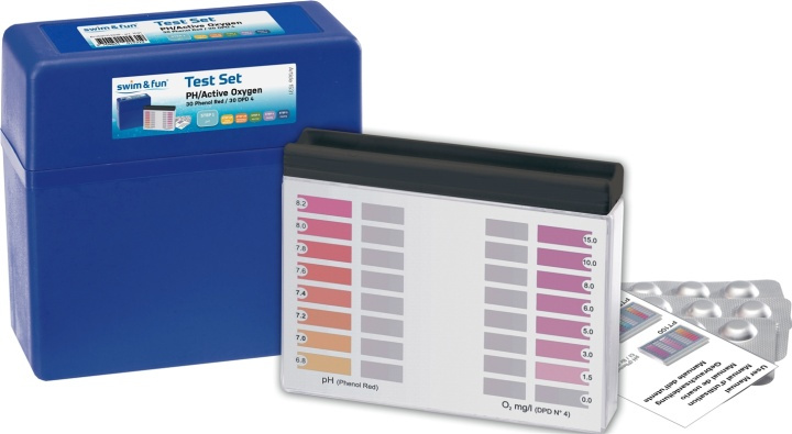 PH/Active Oxygen Test Kit in the group HOME, HOUSEHOLD & GARDEN / Garden products / Pool & Accessories / Poolchem at TP E-commerce Nordic AB (38-95762)