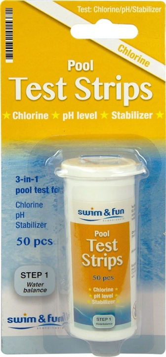 Teststickor PH-värde/klorhalt 50 st in the group HOME, HOUSEHOLD & GARDEN / Garden products / Pool & Accessories / Poolchem at TP E-commerce Nordic AB (38-95764)