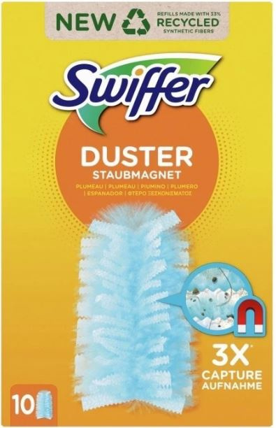 10-pack refiller till Swiffer Duster dammvippa in the group HOME, HOUSEHOLD & GARDEN / Cleaning products / Other cleaning accessories at TP E-commerce Nordic AB (38-95884)