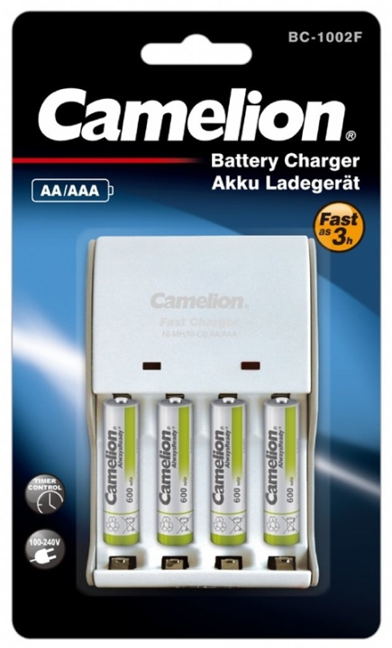 Camelion BC-1002F Batteriladdare till AA/AAA in the group HOME ELECTRONICS / Batteries & Chargers / Battery charger at TP E-commerce Nordic AB (38-96027)