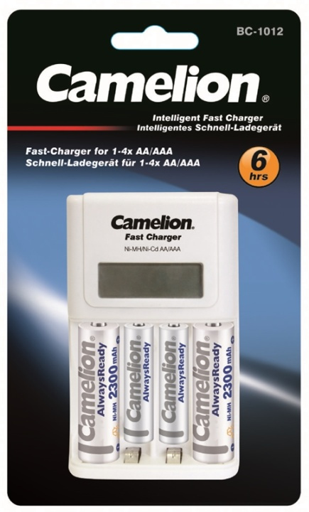 Camelion BC-1012 Batteriladdare med batterier in the group HOME ELECTRONICS / Batteries & Chargers / Batteries / AAA at TP E-commerce Nordic AB (38-96028)