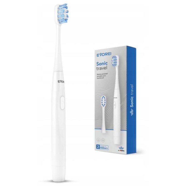 Evorei Sonic Travel Toothbrush in the group BEAUTY & HEALTH / Oral care / Electric toothbrushes at TP E-commerce Nordic AB (38-96077)