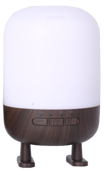 Luftfuktare med högtalare och lampa, Mörk trädesign in the group HOME, HOUSEHOLD & GARDEN / Fans & Climate products / Humidifiers at TP E-commerce Nordic AB (38-96086)