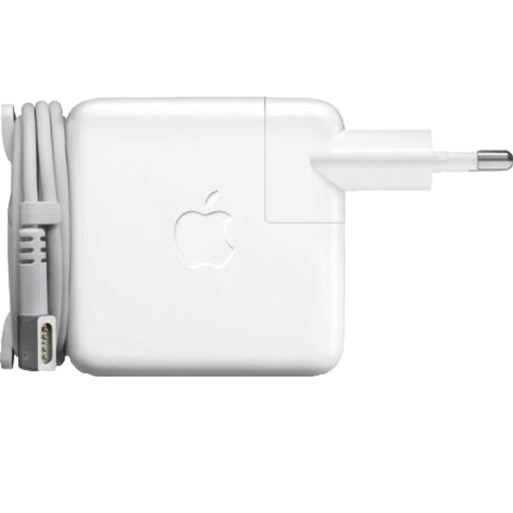 Apple Magsafe nätadapter, Vit, 45W, Bulk in the group COMPUTERS & PERIPHERALS / Laptops & accessories / Computer chargers / Chargers for laptops / Apple at TP E-commerce Nordic AB (38-96151)