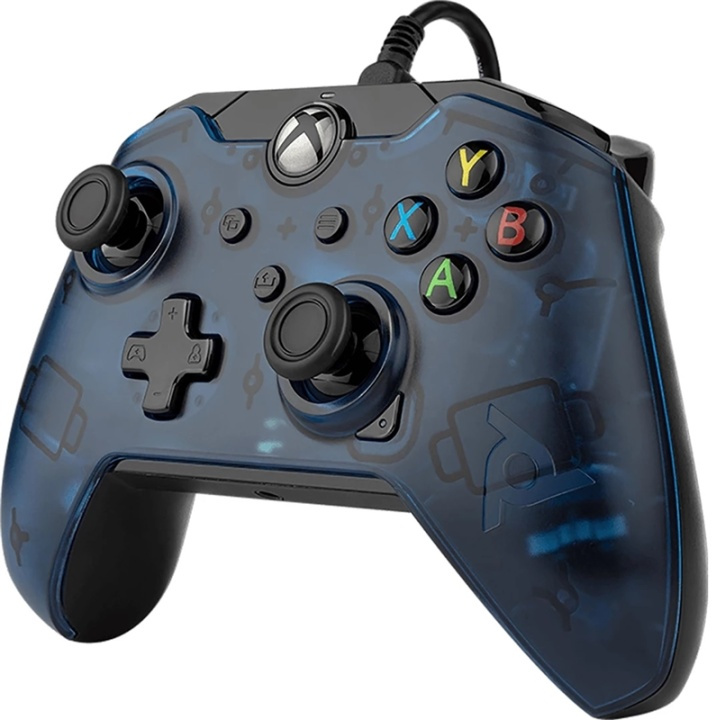 PDP Trådad handkontroll till Xbox & Windows 10, Midnight Blue in the group HOME ELECTRONICS / Game consoles & Accessories / Xbox One at TP E-commerce Nordic AB (38-96245)
