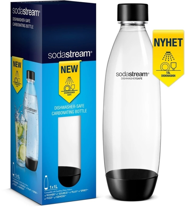 SodaStream Fuse Diskmaskinssäker flaska, 1L in the group HOME, HOUSEHOLD & GARDEN / Household appliances / Water & Juice / Carbonation machines / Accessories at TP E-commerce Nordic AB (38-96248)