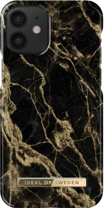 iDeal of Sweden Golden Smoke Marble iPhone 12 Mini in the group SMARTPHONE & TABLETS / Phone cases / Apple / iPhone 12 Mini / Cases at TP E-commerce Nordic AB (38-96277)