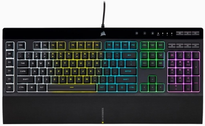 Corsair K55 RGB PRO Gamingtangentbord in the group COMPUTERS & PERIPHERALS / GAMING / Keyboards at TP E-commerce Nordic AB (38-96285)