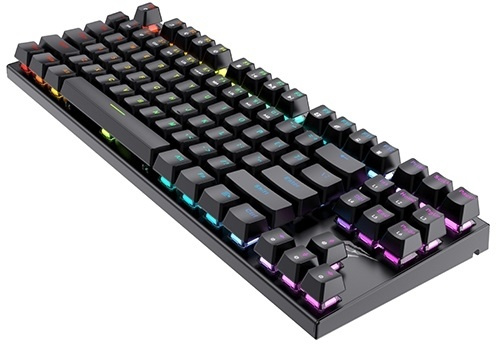 Havit KB857 TKL RGB Mekaniskt tangentbord in the group COMPUTERS & PERIPHERALS / GAMING / Keyboards at TP E-commerce Nordic AB (38-96307)