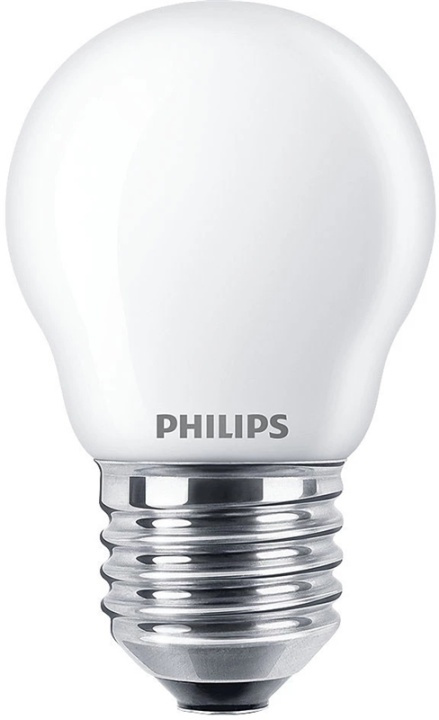 Philips LED-lampa Frostat glas, E27 2700K 470lm 4,3W in the group HOME ELECTRONICS / Lighting / LED lamps at TP E-commerce Nordic AB (38-96380)